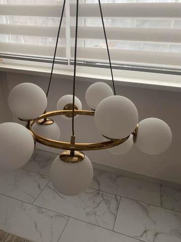 Te koop Luence Milaan - Hanglamp - 9 bollen beschikbaar voor biedingen