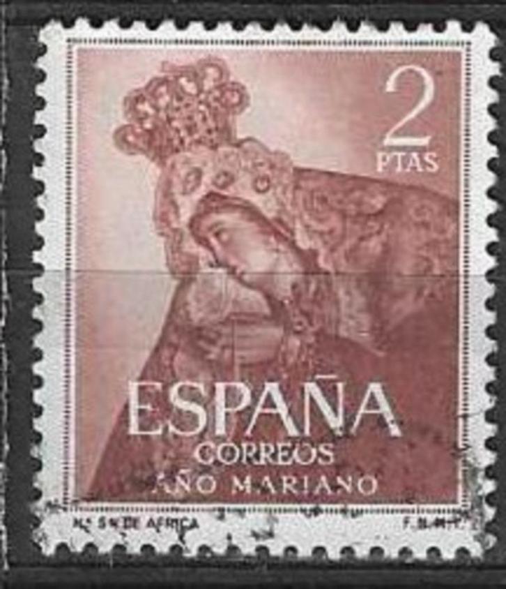 Spanje 1955-1958 - Yvert 851 - Maria Jaar (ST), Postzegels en Munten, Postzegels | Europa | Spanje, Verzenden