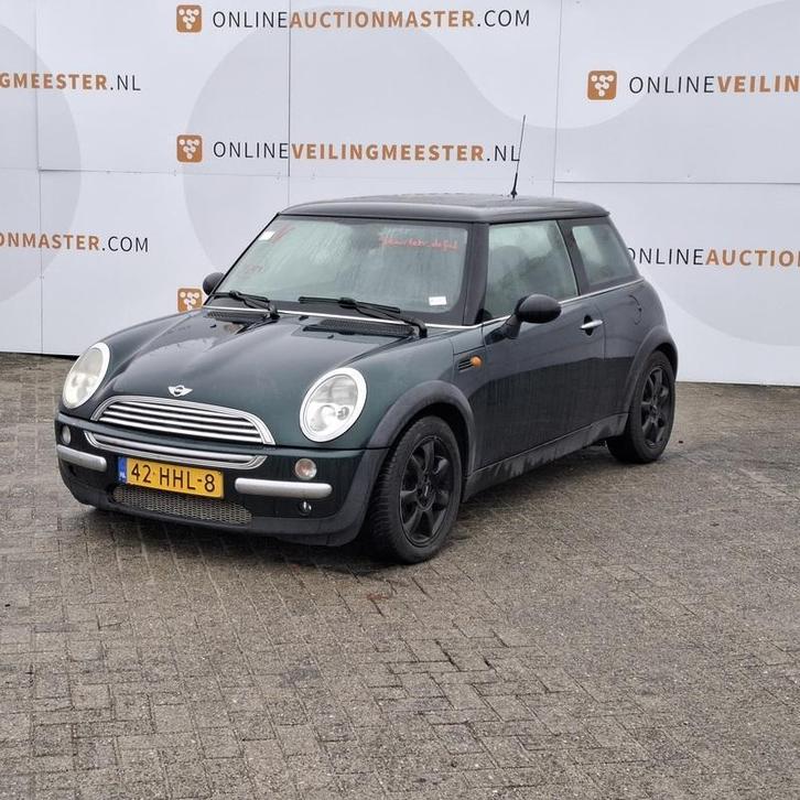Personenauto Mini, 1.6 Cooper, groen bouwjaar 2003, Auto's, Mini, Bedrijf, Cooper, ABS, Airbags, Alarm, Boordcomputer, Centrale vergrendeling