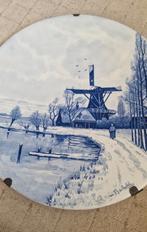 Wandbord winterlandschap, Antiek en Kunst, Ophalen of Verzenden
