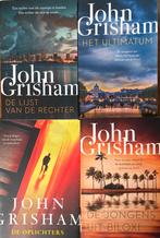 4 x John Grisham, de lijst vd rechter, het ultimatum, biloxi, Ophalen of Verzenden, Zo goed als nieuw, John Grisham, Nederland