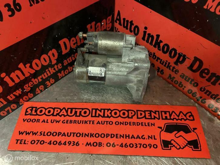 Peugeot 307 ('01-'07) 1.8/2.0 16V Startmotor M000T82081, Auto-onderdelen, Elektronica en Kabels, Fiat, Gebruikt, Ophalen of Verzenden
