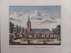 23 / Kerk van Voorhout gemeente Teylingen Gravure uit 1732, Ophalen of Verzenden