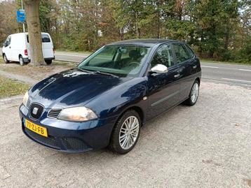 Seat Ibiza 1.4 16V 63KW 5DRS 2008 Blauw beschikbaar voor biedingen