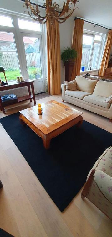 Teakhouten Salontafel Opium Backgammon beschikbaar voor biedingen