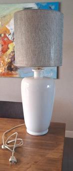 tafel schemerlamp wit, Huis en Inrichting, Lampen | Tafellampen, Ophalen, Zo goed als nieuw, Overige materialen, 50 tot 75 cm