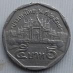 5 bath Thailand Koning Rama IX [5912]  [PoMuAz], Ophalen of Verzenden, Zuidoost-Azië, Losse munt