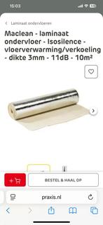 Maclean ondervloer voor laminaat 6,8m2, Minder dan 4 cm, Overige materialen, Nieuw, Vloerisolatie