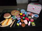 Partij Houten VOEDSEL, BROOD, PIZZA, TAART, bordjes enz., Ophalen, Zo goed als nieuw, Hout, Speelkeuken-accessoire