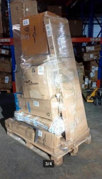 Mix pallets retour goederen 80 pallets beschikbaar voor biedingen