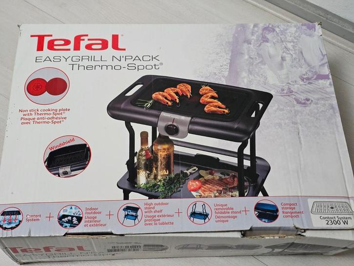 Tefal Easy Grill N Pack Thermospot Grill op Poten, Tuin en Terras, Elektrische barbecues, Gebruikt, Ophalen of Verzenden