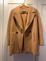 Massimo Dutti wollen damesjas, Kleding | Dames, Jassen | Winter, Ophalen of Verzenden, Maat 36 (S), Gedragen, Bruin