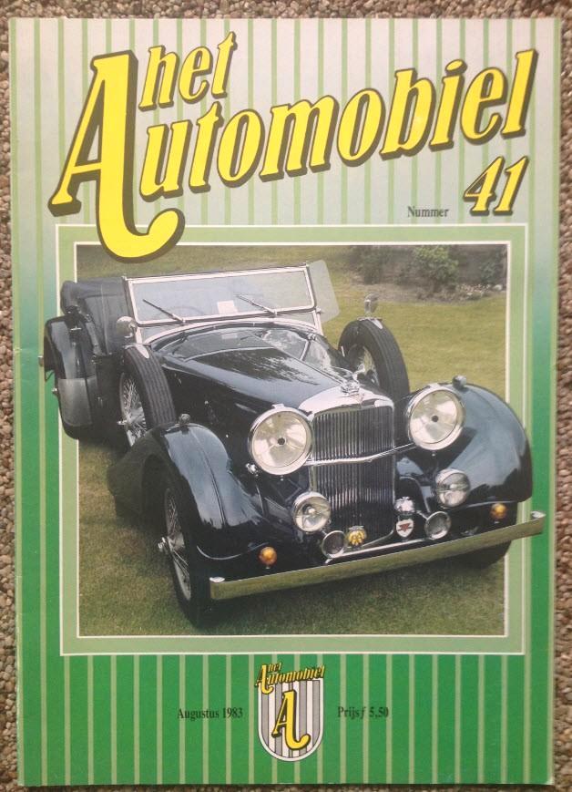 Automobiel: Hansa, Alvis Speed, Hansa, Aero Minor, Panhard, Boeken, Auto's | Folders en Tijdschriften, Gelezen, Algemeen, Ophalen of Verzenden