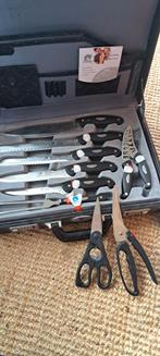 Complete Messenset Exclusive Line - 24-delig in Koffer, Ophalen of Verzenden, Zo goed als nieuw, Rvs of Chroom, Bestekset