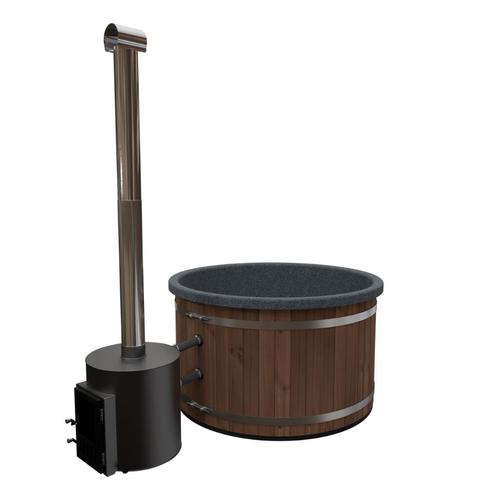 Welltub Premium Met 55 Kw Externe Kachel, Tuin en Terras, Bubbelbaden en Hottubs, Nieuw, Vast, Filter, Pomp, Trap, Ophalen of Verzenden