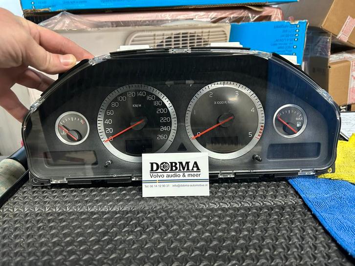 Watch-dial klokkenset Volvo S60 S80 V70 XC70 diesel, Auto-onderdelen, Dashboard en Schakelaars, Volvo, Gebruikt, Ophalen of Verzenden