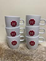 6 Douwe Egberts Kopjes - Zo Goed Als Nieuw!, Ophalen, Keramiek, Zo goed als nieuw, Effen