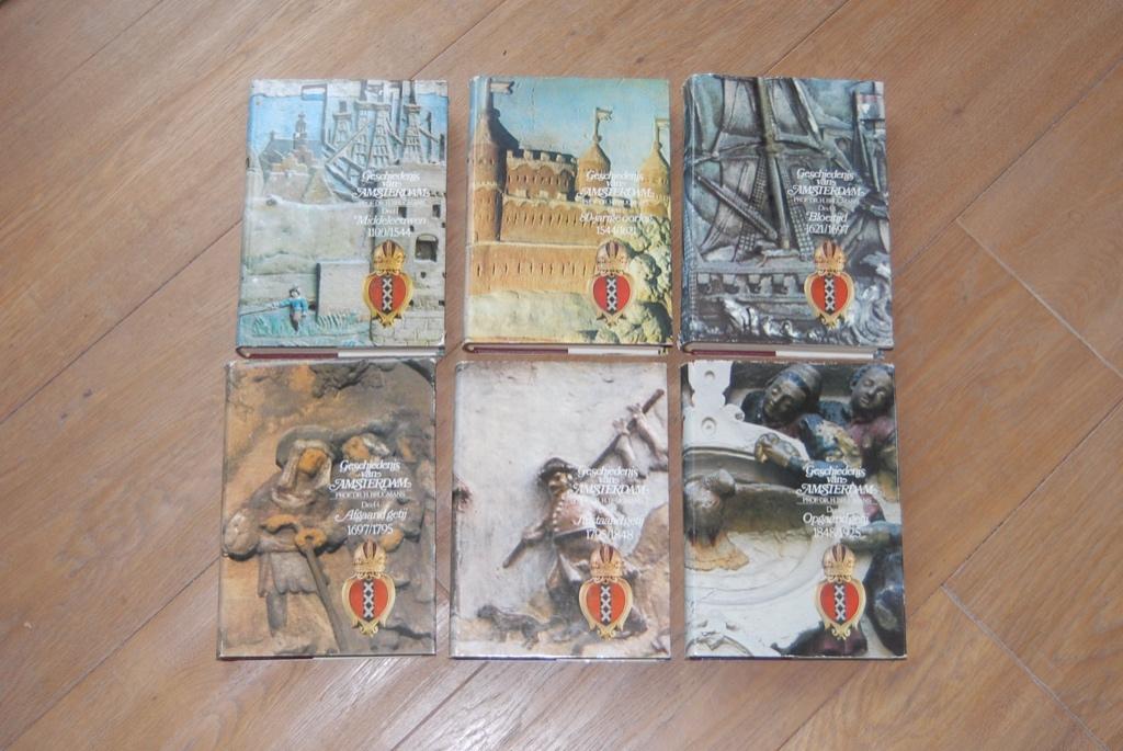 geschiedenis van Amsterdam 6 delig H. Brugmans, Ophalen, Zo goed als nieuw, Brugmans