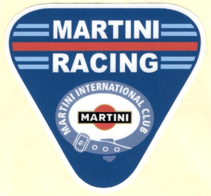 Martini Racing sticker #9, Verzamelen, Stickers, Nieuw, Verzenden