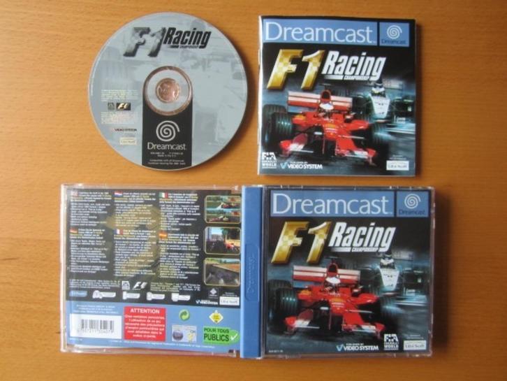 F1 Formule Formula 1 Sega Dreamcast, Spelcomputers en Games, Games | Sega, Zo goed als nieuw, Saturn of Dreamcast, Racen en Vliegen