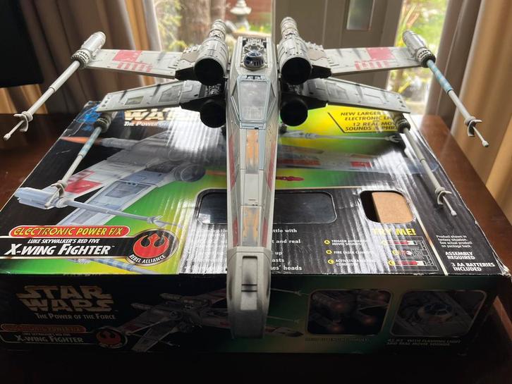 Star Wars X-wing (POTF), Verzamelen, Star Wars, Zo goed als nieuw, Actiefiguurtje, Ophalen