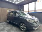 Dacia Lodgy 1.2 Tce Lauréate 7pers 2e Eig Airco navi Cruise, Voorwielaandrijving, Stof, Gebruikt, Zwart
