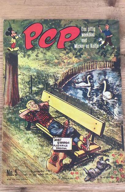Pep no 5 (1962), Boeken, Strips | Comics, Gelezen, Eén comic, Europa, Ophalen of Verzenden