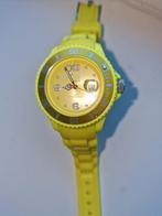 Icewatch, Sieraden, Tassen en Uiterlijk, Horloges | Kinderen, Ophalen of Verzenden, Gebruikt, Geel, Jongen of Meisje