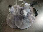 Prachtige grijze dop/hoedje/fasinator., Ophalen, Zo goed als nieuw, One size fits all, Hoed