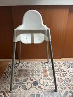 Witte kinderstoel ikea in prima staat, Kinderen en Baby's, Kinderstoelen, Ophalen, Gebruikt, Meegroeistoel
