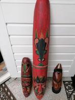 Houten maskers, Ophalen of Verzenden