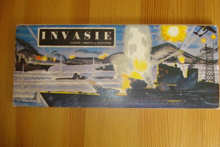 Invasie uit 1965 van smeets & Schippers N.V., Hobby en Vrije tijd, Gezelschapsspellen | Overige, Zo goed als nieuw, Een of twee spelers
