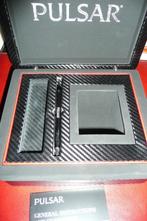 PULSAR luxe box 01, 2 x boek Sports Watches & 3 x TISSOT., Ophalen of Verzenden, Zo goed als nieuw, Staal, Overige merken