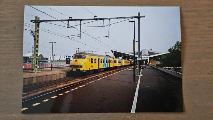 Foto TREIN NS Nederlandse Spoorwegen Plan V Tilburg 2003, Verzamelen, Spoorwegen en Tramwegen, Gebruikt, Trein, Overige typen
