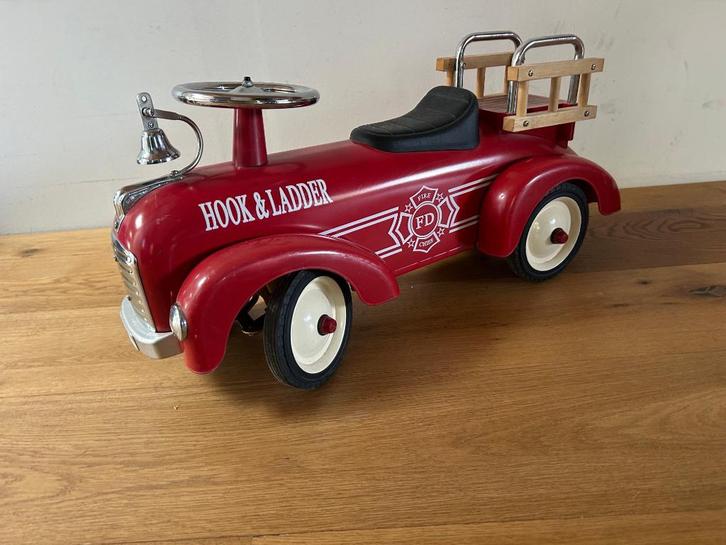 Brandweerwagen loopauto, Kinderen en Baby's, Speelgoed | Buiten | Voertuigen en Loopfietsen, Gebruikt, Loopvoertuig, Ophalen of Verzenden