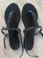 Teensandalen Anna Field maat 42 zwart, Anna Field, Zwart, Zo goed als nieuw, Sandalen of Muiltjes