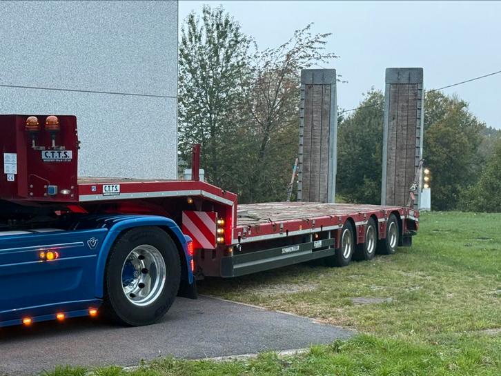 Dieplader schwarzmuller, Auto's, Vrachtwagens, Bedrijf, Aanhangers en Opleggers, Ophalen