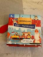 SINTERKLAAS  BOEK PLUS PUZZELBOOT, Ophalen of Verzenden, Zo goed als nieuw