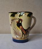 Antieke Kleine Kan Room Kannetje 1896-1920 Haan Kip 12 cm, Ophalen of Verzenden, Gebruikt, Overige soorten, Beeldje of Figuurtje