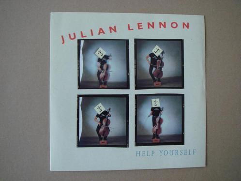 Julian Lennon Vinyl single Help yourself, Cd's en Dvd's, Vinyl Singles, Zo goed als nieuw, Single, Pop, 7 inch, Ophalen of Verzenden
