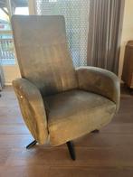 Relaxfauteuil Draaibaar, Huis en Inrichting, Ophalen, 75 tot 100 cm, Zo goed als nieuw, Metaal