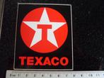 sticker Texaco logo T staand, Verzenden, Zo goed als nieuw, Bedrijf of Vereniging