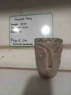 Bloempot, plantenpot, sierpot, gezicht hoog, Ophalen, Rond, Aardewerk, Minder dan 40 cm