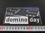 sticker domino day 5 november 1999, Verzamelen, Ophalen, Zo goed als nieuw, Bedrijf of Vereniging