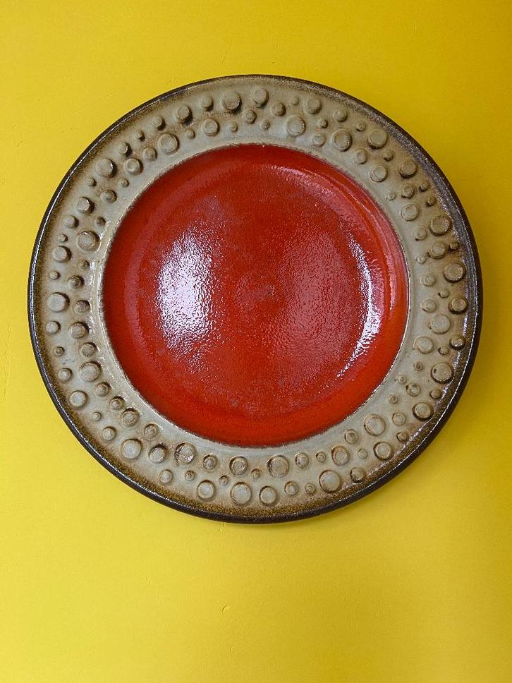 Jasba ‘Moon Crater’ wandbord, Antiek en Kunst, Antiek | Wandborden en Tegels, Ophalen of Verzenden