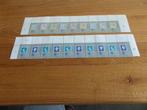 1098-1102 Amphilex77 stroken van 10 zegels 1976 Postfris, Postzegels en Munten, Postzegels | Nederland, Ophalen, Na 1940, Postfris