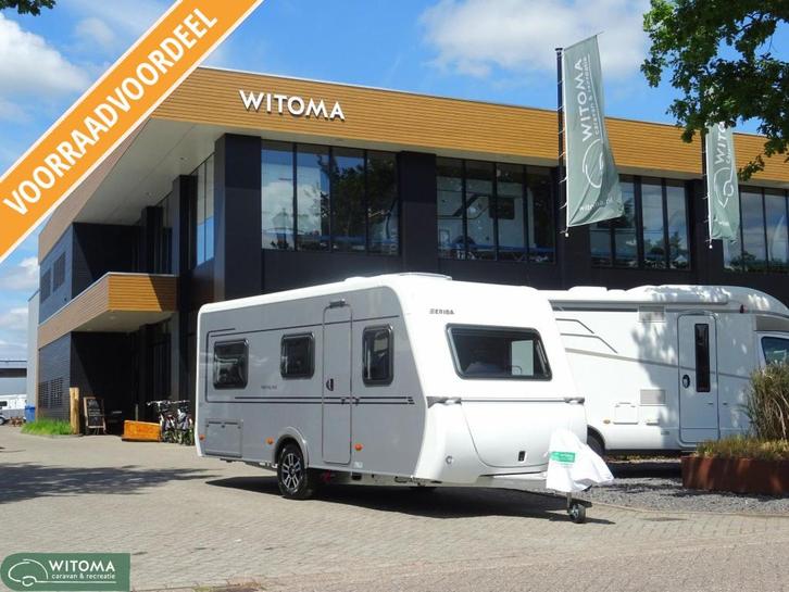 Eriba Novaline 442 V zondag 12 okt open huis, Caravans en Kamperen, Caravans, Bedrijf, tot en met 4, 1000 - 1250 kg, Standaardzit