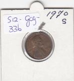S12-G09-0336 Verenigde Staten 1 cent 1970 S KM# 201 VF Linco, Postzegels en Munten, Munten | Amerika, Verzenden, Noord-Amerika
