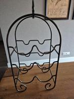 Metalen wijnrek voor 6 flessen, 5 tot 15 flessen, Ophalen of Verzenden, Zo goed als nieuw, Metaal