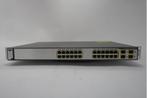 WS-C3750G-24TS-S1U Cisco WS-C3750G-24TS-S1U Switch 24 x 10/1, Computers en Software, Netwerk switches, Verzenden, Gebruikt